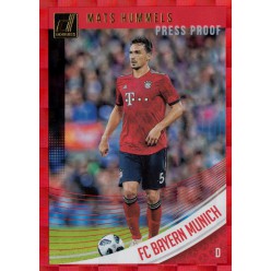 DONRUSS SOCCER 2018-2019 PRESS PROOF RED Mats Hummels (FC Bayern Munich)